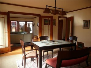 dining room looking into living room