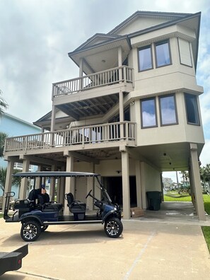 Now as of 5/2025 a new golf cart to rent for $95 during your stay. 