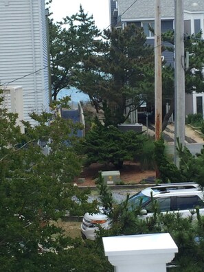 Entrance to beach 100 ft from condo.