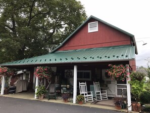 The barn