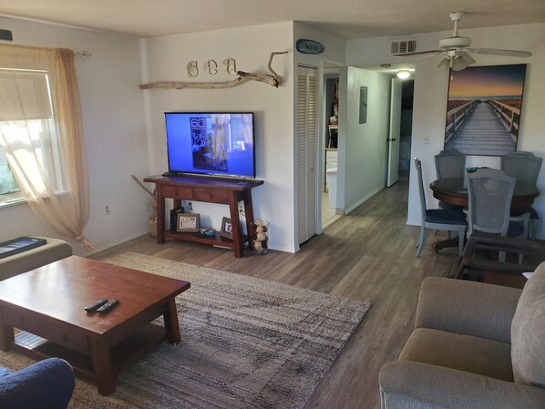 Living room looking in from the front door