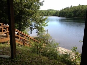 View from cabin walkway