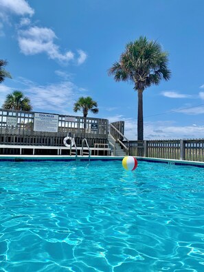 Pool area, covered cabana area not shown