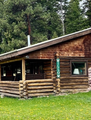 Side of the cabin