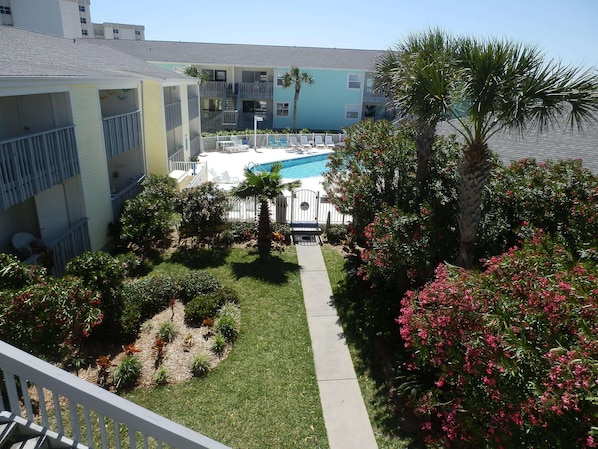 View from the balcony