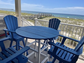 You can't get any closer to the Gulf - Enjoy the wooden dune crossover to the Gulf of Mexico waters just steps away from your deck