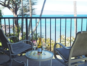 Maui-style...slow down & enjoy stunning ocean views from your wrap around lanai.
