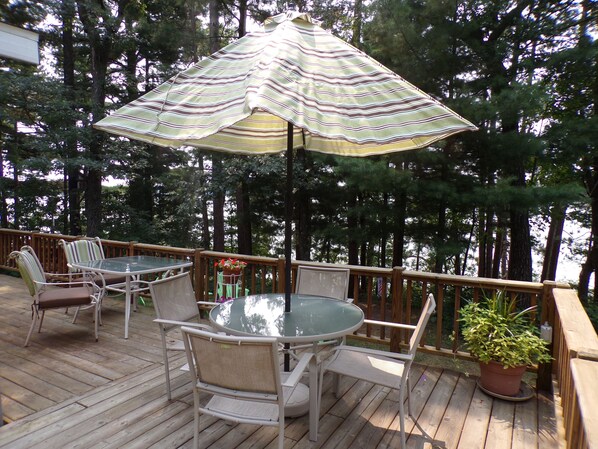 Lakeview from the deck.
