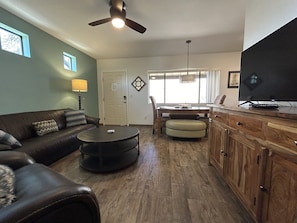Living room area.