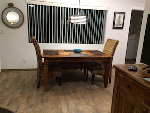 Dining area.