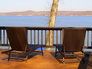 Lounge on the Deck in a Chaise in the Sun or Those in the Shade if You Prefer.