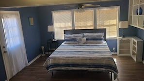 Master with KING bed and a twin opposite side