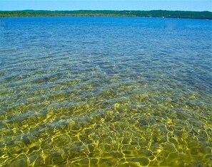 Upper Herring Lake is good for fishing and swimming, BUT our shoreline is mucky.