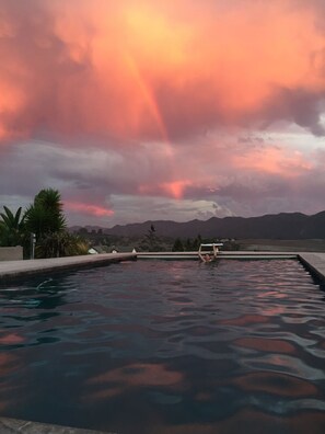 One of our favorite sunsets. 
