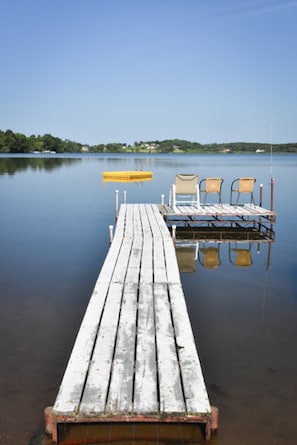 A shared Dock is available for North and South Cottage Guests 