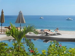 Poolside over Ocean