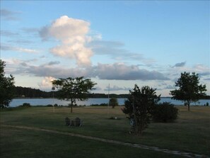Evening on the rear deck
