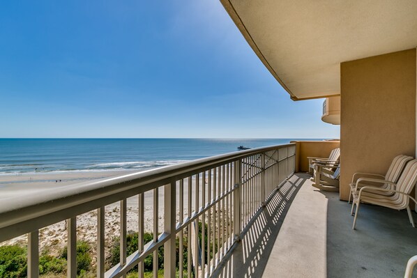 Balcony oceanfront view