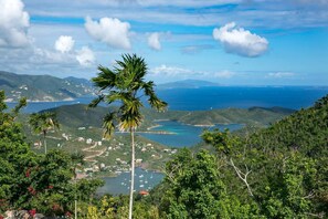 Vela Vista ('Sailing View') is named for the many boats dotting the azure playground as you look out on Coral Bay, St. John and the British Virgin Islands
