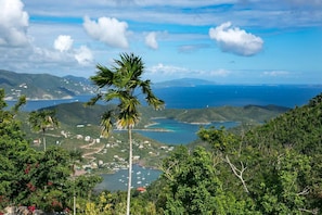 Vela Vista ('Sailing View') is named for the many boats dotting the azure playground as you look out on Coral Bay, St. John and the British Virgin Islands