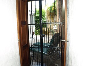 Rear patio off guest bedroom