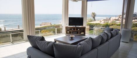 Watch the surf from the comfort of your living room!