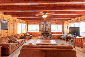 Step inside to the living/family room where your relaxation begins.