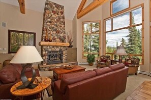 Luxury Great room with views of Mount Baldy.