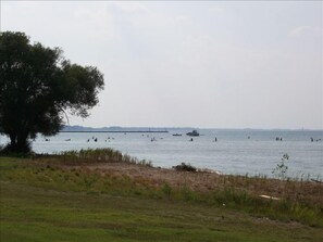 View of Lake Erie from the 2nd Floor Lanai