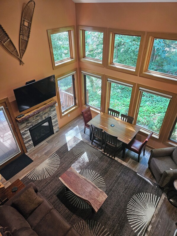 Living Room view from loft