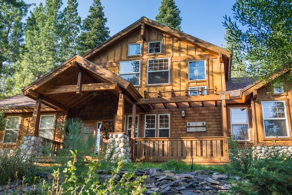 Edelweiss Tahoe features of mix of Cape Cod and Mountain Chalet inspirations