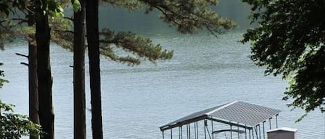 View of Dock from back deck