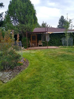 front yard deck