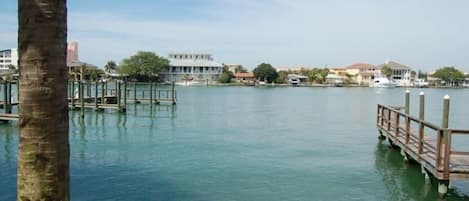 Tranquil view of the inter-coastal waterway from our corner unit