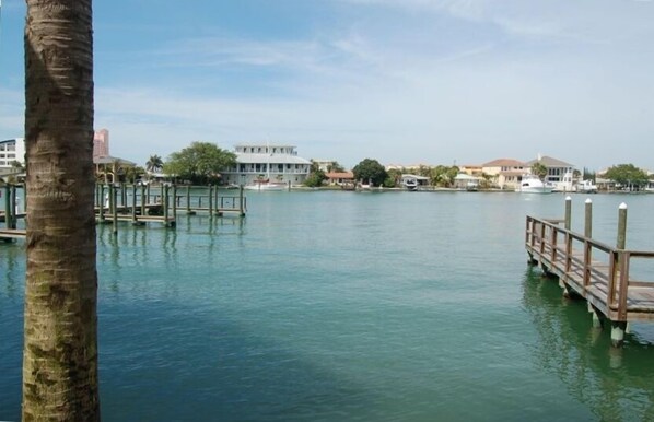 Tranquil view of the inter-coastal waterway from our corner unit