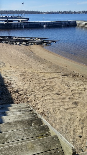 size of beach depends on water level