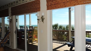 Deck off of living room