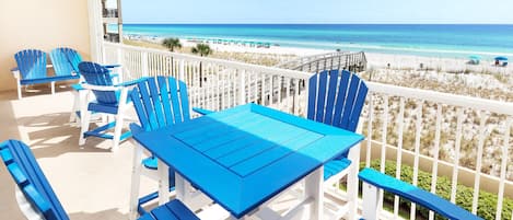 Balcony - 
Islander Beach Resort 3001 Fort Walton Beach Okaloosa Island