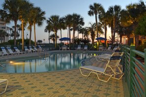 Destiny Beach Villas pool - just a 30 second walk from the villa.