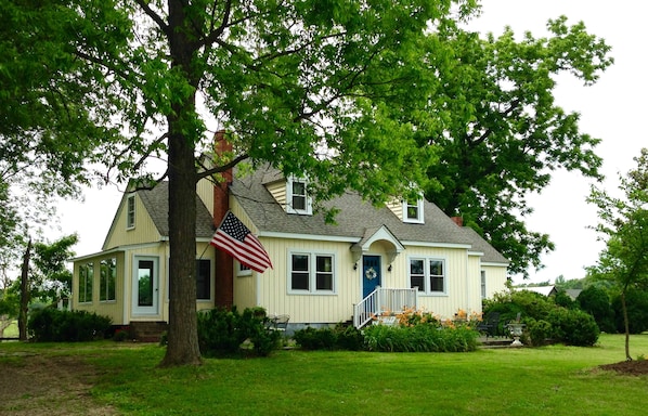 The James at Clover Hill is a 4 bedroom 2 bath. Renovated cape cod built in 1950