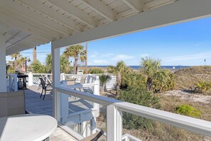 Ocean view from the deck