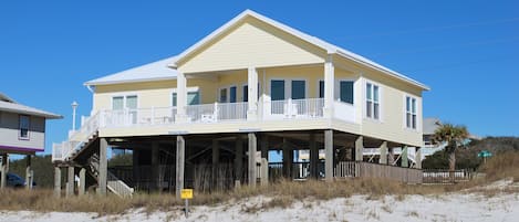 Beachfront cottage