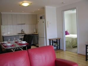 Light and bright with bamboo flooring