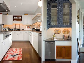 View of Kitchen and Wet Bar with high capacity ice maker