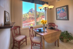 Dining Area With Pottery Barn Table & Seating