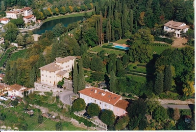 Aerial View of Villa Luciano