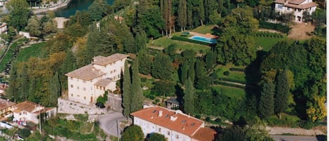 Aerial View of Villa Luciano