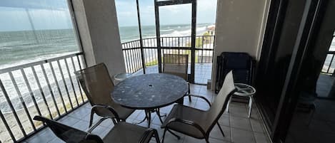 Lanai with Beach View