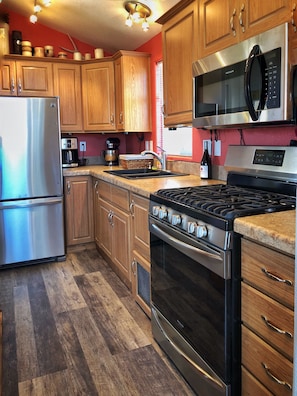 Renovated kitchen