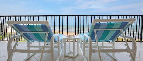 Imagine relaxing on our Beachfront Balcony while enjoying beautiful ocean views.